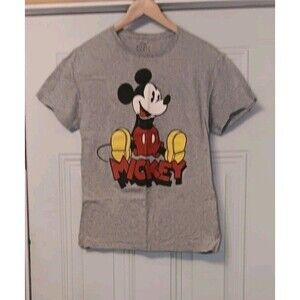 Disney Mickey Mouse Graphic Tee Shirt Medium Mens Unisex